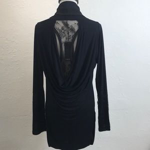 Salvage peacock open cardigan